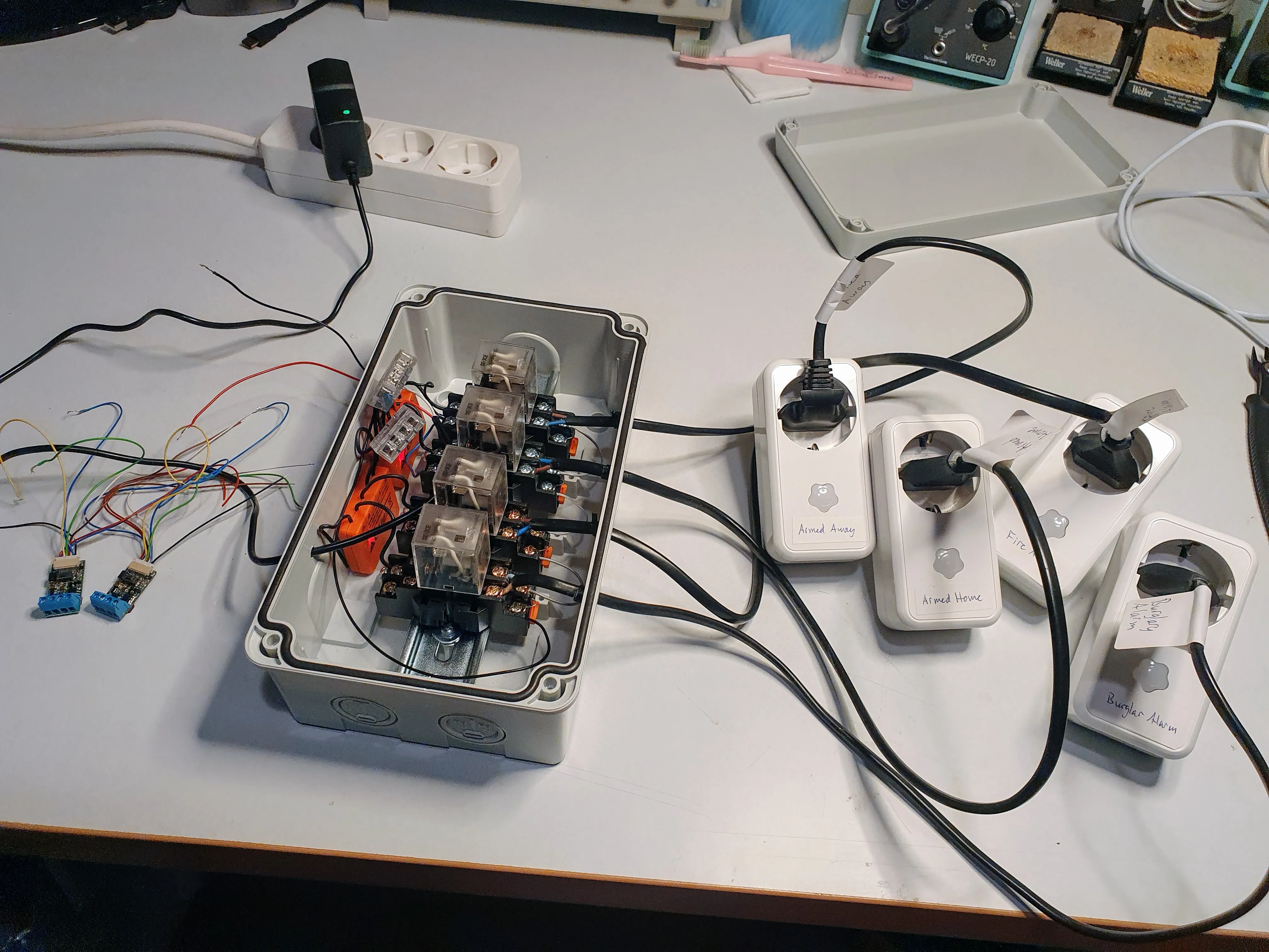 Hardwired Verisure integration with Shelly I3