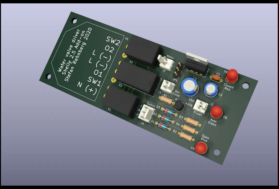 Water control PCB.